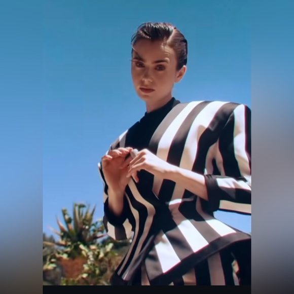 Frame denim striped blazer - Picture 12 of 12